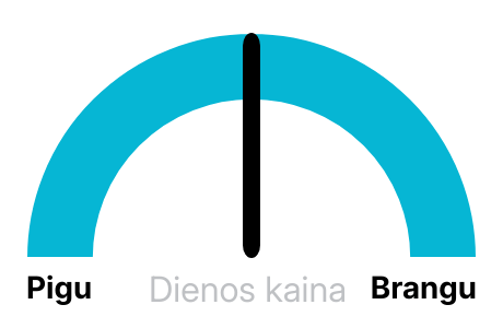 Elektros kaina Nord Pool biržoje